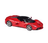 SCVWKAJA Véhicule Réplique Fidèle De Voiture Modèle Réduit De Voiture for Ferrari LaFerrari en Alliage Fini À L'échelle 1:32 Réplique Artisanale Décoration De Salon Véhicules à Moteur(Red)