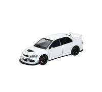 SCVWKAJA Véhicule Réplique Fidèle De Voiture Modèle Réduit Voiture en Alliage Moulé sous Pression pour Mitsubishi Lancer Evolution Échelle 1:32 Décorations Loisirs Véhicules à Moteur(White)