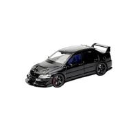 SCVWKAJA Véhicule Réplique Fidèle De Voiture Modèle Réduit Voiture en Alliage Moulé sous Pression pour Mitsubishi Lancer Evolution Échelle 1:32 Décorations Loisirs Véhicules à Moteur(Black)