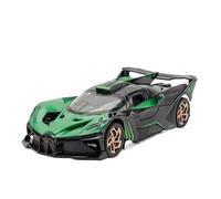 SCVWKAJA Véhicule Réplique Fidèle De Voiture Modèle Réduit Voiture Miniature Luxe Alliage À L'échelle 1:32 for Bugatti Bolide Collection Voitures en Alliage Ornements Véhicules à Moteur(Green)