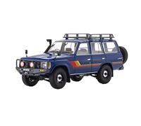 SCVWKAJA Véhicule Réplique Fidèle De Voiture Modèle Voiture Classique en Alliage 1:18 pour Land Cruiser LC60 Simulation Véhicule en Métal Collection Artisanale Ornements Véhicules à Moteur(Blue)