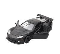 SCVWKAJA Véhicule Réplique Fidèle De Voiture Modèle Voiture Classique en Alliage 1:36 pour Chevrolet Corvette C6R Simulation Précision en Métal Décoration La Maison Véhicules à Moteur(Black)
