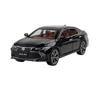 SCVWKAJA Véhicule Réplique Fidèle De Voiture Modèle Voiture Classique en Alliage pour Toyota Avalon Simulation Précision en Métal Décoration D'intérieur Échelle 1:24 Véhicules à Moteur(Black)