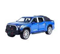 SCVWKAJA Véhicule Réplique Fidèle De Voiture Modèle Voiture en Alliage pour Toyota Tundra Simulation Conception Collection D'ornements Hall D'exposition Échelle 1/32 Véhicules à Moteur(Blue)