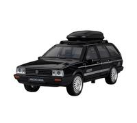 SCVWKAJA Véhicule Réplique Fidèle De Voiture Modèle Voiture for Volkswagen Santana Alliage Statique À L'échelle 1:32 Décoration D'intérieur en Métal À Collectionner Véhicules à Moteur(Black)