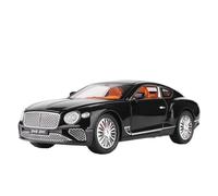 SCVWKAJA Véhicule Réplique Fidèle De Voiture Modèles De Voitures Réalistes Et Polyvalents Bentley 1:24, Sons Et Lumières for Améliorer L'atmosphère du Bureau Véhicules à Moteur(Black)