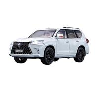 SCVWKAJA Véhicule Réplique Fidèle De Voiture Réplique Voiture en Alliage À L'échelle 1:18 for Lexus LX570 Affichage Statique Collection Modèles Voitures Ornements Série Véhicules à Moteur(White)