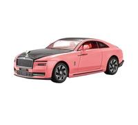 SCVWKAJA Véhicule Réplique Fidèle De Voiture Voiture Miniature en Alliage À L'échelle 1:24 pour Rolls Royce Spectre Modèle De Véhicule en Métal Décoration De Salon Véhicules à Moteur(Pink)