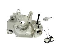 SCVYLNZ Carter de Moteur à Huile et Carburant, adapté aux tronçonneuses 021 023 025 MS210 MS230 MS250, pièces Rechange