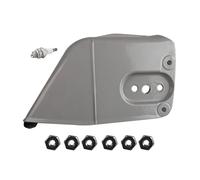 SCVYLNZ Couvercle de pignon chaîne avec écrous Barre Remplacement 11256401701 adapté for MS381 MS382 024 026 028 034 036 038 044 046 064 066 MS260 MS660