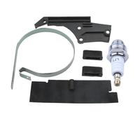 SCVYLNZ Couvercle de Ressort Plaque déflecteur d'huile Bande Frein chaîne avec Bougie d'allumage for tronçonneuse 5200 52cc Compatible 51 55 61