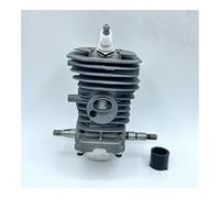 SCVYLNZ Ensemble Cylindre et Piston de Vilebrequin for Moteur 38 mm 40, adapté aux pièces Rechange for tronçonneuse 137 142(HUS 137 38mm)