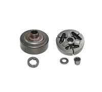 SCVYLNZ Ensemble d'embrayage, Disque Passif, Tambour, pignon, adapté aux pièces de tronçonneuse MS 070 090 MS070 MS090(B)