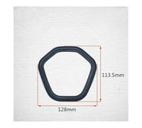 SCVYLNZ Joint de Couvercle Chambre Cylindre en Caoutchouc for Moteur à Essence GX390 188F 190F, 1 pièce ou 2 pièces(1 pcs)