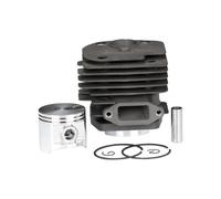 SCVYLNZ Kit Cylindre et Piston for tronçonneuse 503691073 503691072 OEM for 362, 365, 371, 372 372XP(Round Port 48mm)