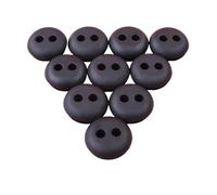 SCVYLNZ Lot de 10 œillets en Caoutchouc à 2 Trous for Carburant, 20 mm, adaptés aux Accessoires tronçonneuse et pièces Rechange for tondeuses Gazon