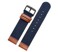 SCWZZWSY 20 mm en cuir authentique Armée verte en nylon sport toile à libération rapide bracelet watch watch for tw4b14200 | 14100 | 14000
