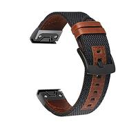 SCWZZWSY 22 bracelets de montre en toile de 26 mm pour Fenix 7 7X 6X 6 Pro Enduro Epix Easyfit Bracelet 5 5X Plus 3 HR Smartwatch Bracelet, 26mm Descent Mk1 MK2