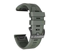 SCWZZWSY 26 22 mm Silicone Watch Band pour 6x 6pro Regarder rapidement STRAP DE BANDE DE PIFEILES Easy Fit pour les accessoires 5x 5plus