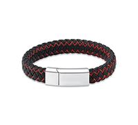 SCWZZWSY Bijoux de crémation de bracelet en cuir tressé authentique pour cendres d'êtres chers