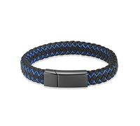 SCWZZWSY Bijoux de crémation de bracelet en cuir tressé authentique pour cendres d'êtres chers