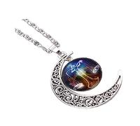 SCWZZWSY Bijoux de filles délicat collier de pierres précieuses du zodiaque pour les occasions spéciales accessoires de bijoux élégants pour le collier