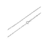 SCWZZWSY Bijoux pour filles 40-45 cm Barre 1 mm Chaîne Collier pour femme Décorations pour petite amie, A, A