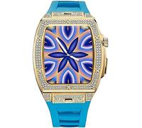 SCWZZWSY Bling Diamond Watch Cover Cover Case Modification Kit , pour 45 mm 44 mm STRAPE REFFICATION BIJELRIE MÉTAL FEMMES , pour Iwatch SE 8 7 6 4 5 4 Band de remplacement