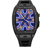 SCWZZWSY Bling Diamond Watch Cover Cover Case Modification Kit , pour 45 mm 44 mm STRAPE REFFICATION BIJELRIE MÉTAL FEMMES , pour Iwatch SE 8 7 6 4 5 4 Band de remplacement