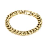 SCWZZWSY Bracelet en acier inoxydable masculin, bracelet en chaîne comme cadeau pour les hommes, les amis et la famille