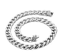 SCWZZWSY Bracelet garçon, simple bracelet de chaîne en acier inoxydable élégant pour hommes