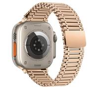 SCWZZWSY Bracelet pour bracelet de 44 mm, 45 49 40 41 38 42 mm, bracelet en acier inoxydable pour iWatch Series 10 9 8 SE 7 6 5 4 3 bracelet de montre, 42/44/45/49mm