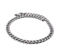 SCWZZWSY Bracelet pour hommes, boucle plate pour hommes, bracelet de liaison chaîne pour hommes