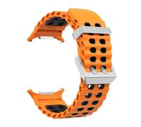 SCWZZWSY Brotte en silicone pour le bracelet Ultra 47 mm sans intercarts Sport Band Two-Tone pour Galaxy 7 Ultra Watchband Stracles