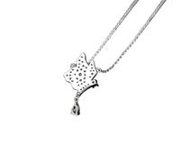 SCWZZWSY Nouveau 2025 Arrivée Flying Butterfly Coubic Zirconia Colliers Sparkling Shinning Pendants Original Pendants Chains