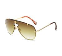 SCWZZWSY Nouveau 2025 Lunettes de Soleil Rondes pour Femmes Men Met Metal Shades UV Voyages de Soleil Travelots Eyewear extérieure