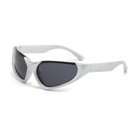 SCWZZWSY Nouveau 2025 Punk Y2K Lunettes de Soleil Femmes Sports extérieurs Sports Soleil Vintage Men de vélo de Conduite UV400 Eyewear