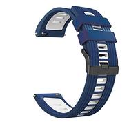 SCWZZWSY Nouvelle sangle de montre intelligente de 22 mm pour MI Watch/Mi Watch Color 2 Silicon Band Remplacement Bracelet Watchbands Correa