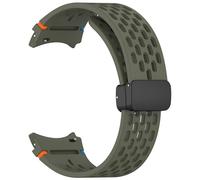 SCWZZWSY Sangle de 20 mm pour Galaxy Watch 4 5 Pro 6 7 7lte 44 mm 40 mm Watch4 / 6 Band de silicone classique sans lacune bracelet correas