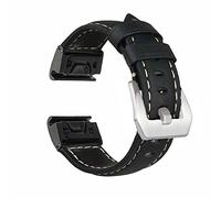 SCWZZWSY Sangle de bande de montre en silicone en cuir pour Fenix 5 5x plus 6 6x Pro Fenix 7x 7 Bracelet intelligent 22 26 mm