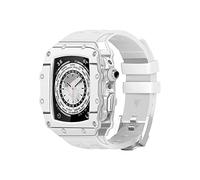 SCWZZWSY STRAP DE MODIFICATION DE MODIFICATION FIBRE DE CARBON POUR BANDE 45MM 44MM