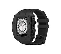 SCWZZWSY STRAP DE MODIFICATION DE MODIFICATION FIBRE DE CARBON POUR BANDE 45MM 44MM