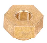 SCX24 Hex Adapter Upgrade | 3MM Brass Wheel Adapters for Axial 90081 1/24 RC Car | Robust Replacement Parts/Crawler Performance Mods | 4Pcs Set with Pins