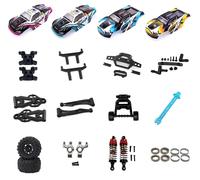 SCY 16101 16102 16103 PRO accessoires modifiés amortisseur d'huile pneu pare-chocs coque bras oscillant 1/16 RC voiture pièces de rechange 6012