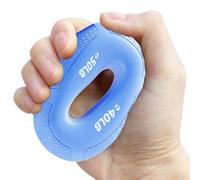 scyca Anneau d'exercice de préhension, anneau de force de préhension | Entraîneur de force de préhension à double force - Entraîneur de force de préhension en silicone, pince presse-agrumes portable