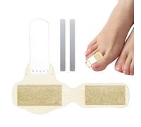 scyca Attelle d'orteil | Redresseur d'orteils respirant pour orteils tordus | Attelle d'orteil cassé réutilisable, correcteur d'orteil Portable pour femmes, alignement des orteils, orteils bouclés