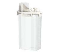 scyca Conteneur de stockage de céréales avec couvercles, récipients de stockage d'aliments avec tasse doseuse - Bocal scellé de cuisine