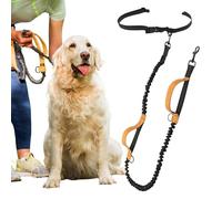 scyca Corde pour chiens mains libres, corde de course pour chiens mains libres | Corde rétractable pour chiens | Corde de taille pour promener le chien, corde réfléchissante d'entraînement pour chiens