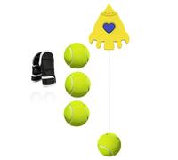 scyca Head Ball Balle d'entraînement de Boxe - Balle de Vitesse de Boxe Suspendue et Suspendue avec Automatique | Balle de Tennis Solide Crochet et Attaches de Boucle