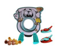 scyca Jeu de cachette de , Jouet de | Jeu de Toilettes Portable pour avec , mâchoires interactives pour Le Bain, Jeu Familial créatif novateur, bâillons et Jouets de Farce